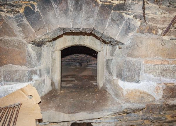 Galicia, Lugo, Pontenova, casa de campo, horno 2