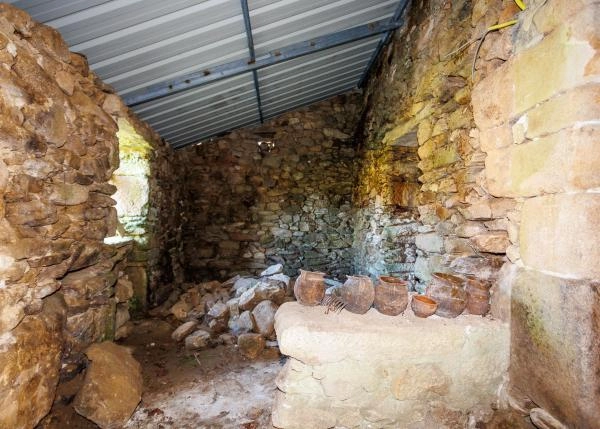 1627- Galicia Lugo, Valle de Ouro, abandoned village, interiores 1