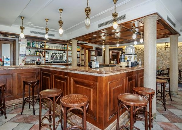 Galicia, Lugo, Valadouro, Hotel Vila do Val bar 1