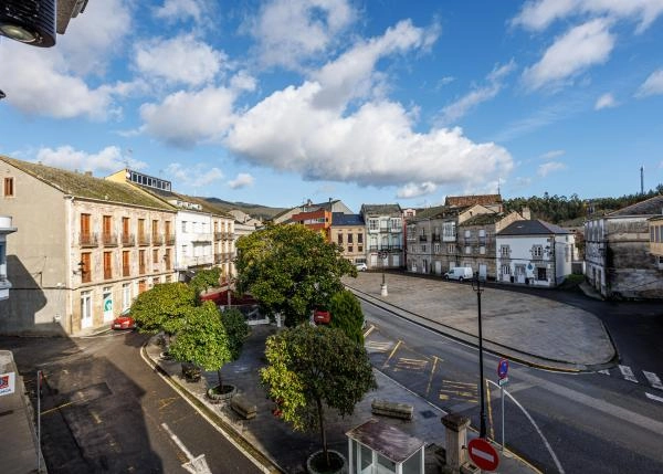 Galicia, Lugo, Valadouro, Hotel Vila do Val arial view 3