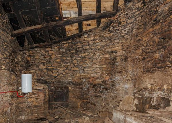 Asturias Ibias, casa principal, pajar