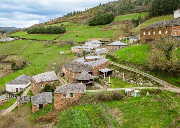 Asturias Ibias, casa de campo, vista area 4