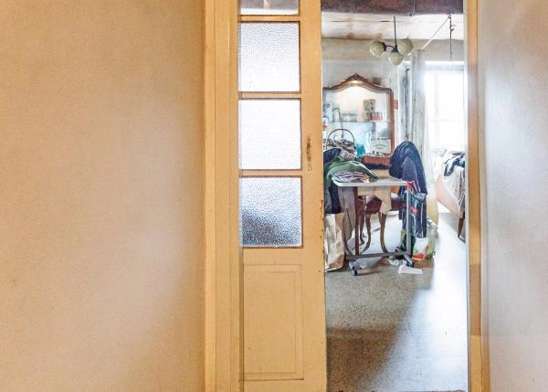 Galicia, La Coruña, Irixoa country house, living room 