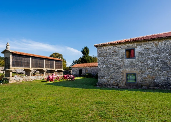 1653-Galicia, Lugo, Chantada, rural tourism casa de Portomene, exterior 1