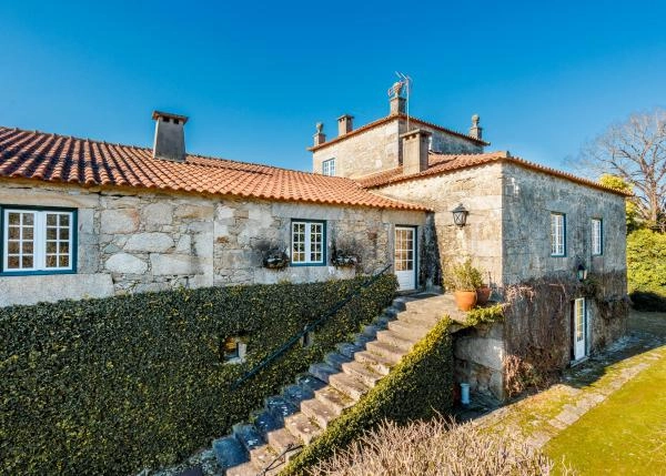 ,Portugal, Viana do Castelo, outside staircase