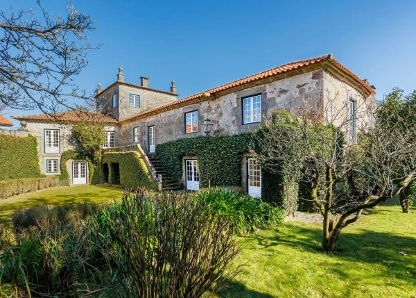 Portugal, Viana do Castelo, Quinta, garden