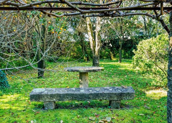  Portugal, Viana do Castelo, country house, garden
