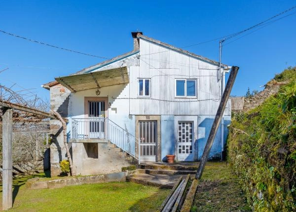 Galicia, Pontevedra, Vila de Cruces, Country house, house end