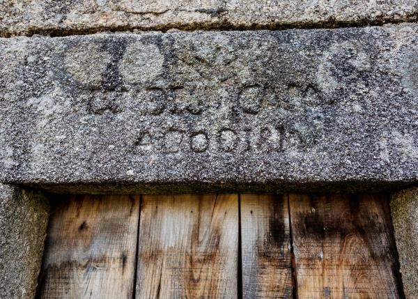  Galicia, Lugo, A campiña, country house, lintel