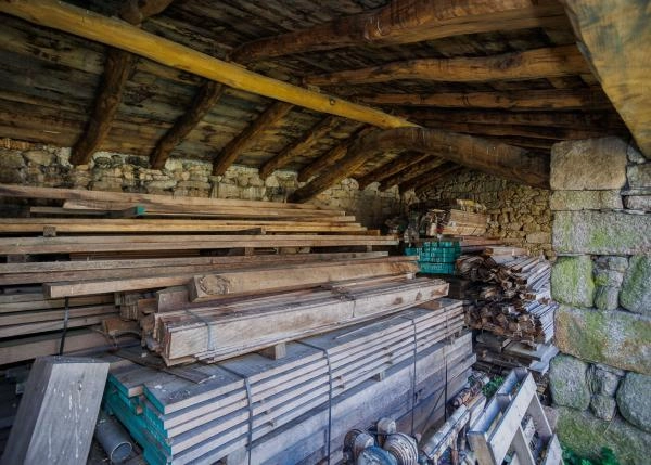Galicia, Lugo, A campiña, country house, storeroom