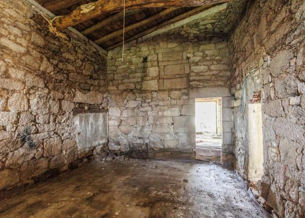  Galicia, Lugo, A campiña, country house, ruins 6