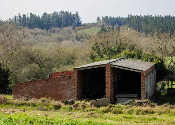 Galicia, Lugo, A campiña, country house, barn