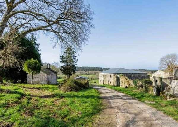 Galicia, A Campiña Lugo, country house, entrance