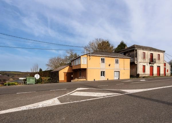 Galicia, Lugo, Vilalba, country house, street view