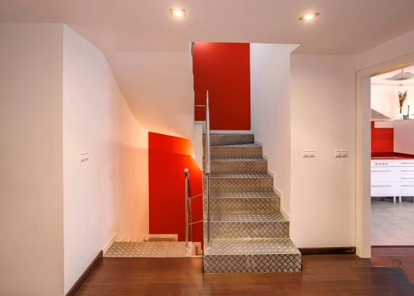 1732 Staircase house Laxe interior