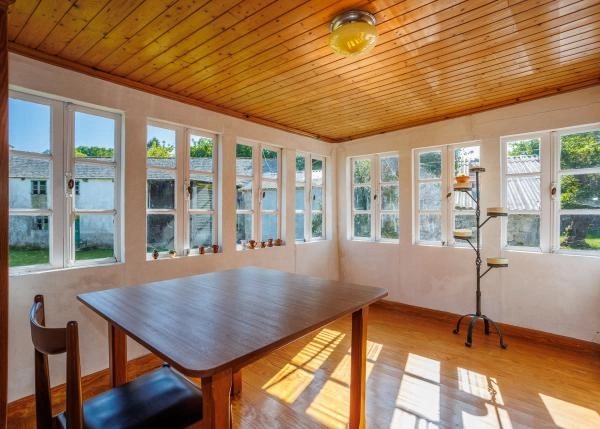  Galicia, la Coruña, Curtis, Country house, terrace 