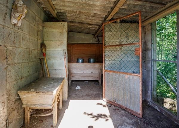 Galicia, la Coruña Touro, Country House, chicken coop 