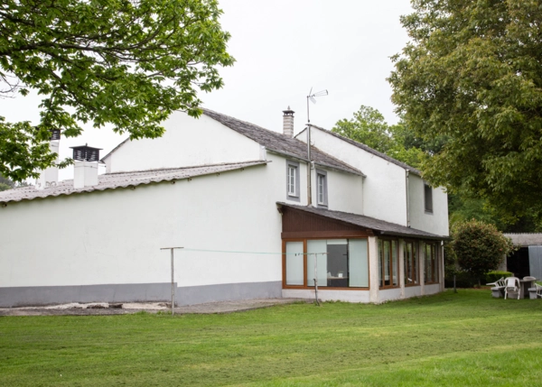  Galicia, Lugo, Vilalba ,Turbelas country house, view of gallery