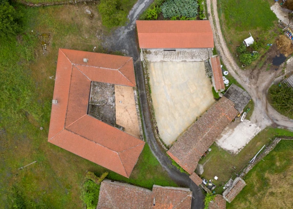 1787- Galicia, Lugo, Taboada casa de campo vista area 3