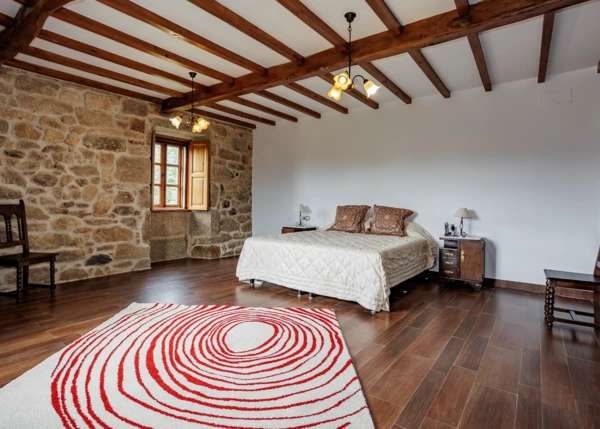  Galicia, Lugo, Taboada, country house bedroom 1