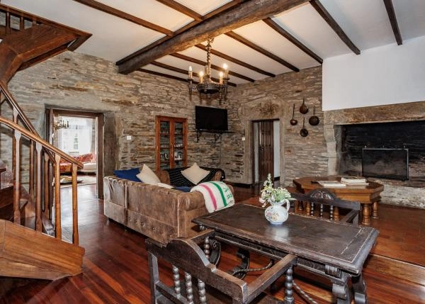 1793-Galicia, Arzua, Pazo, salita 1