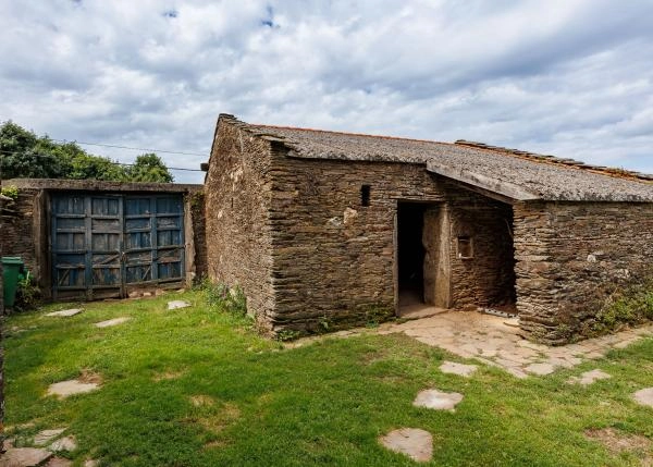 1793-Galicia, Arzua, Pazo edificios auxiliares 