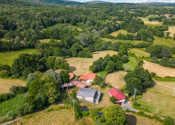Galicia, Orense, Montederramo casa de campo vista area 8