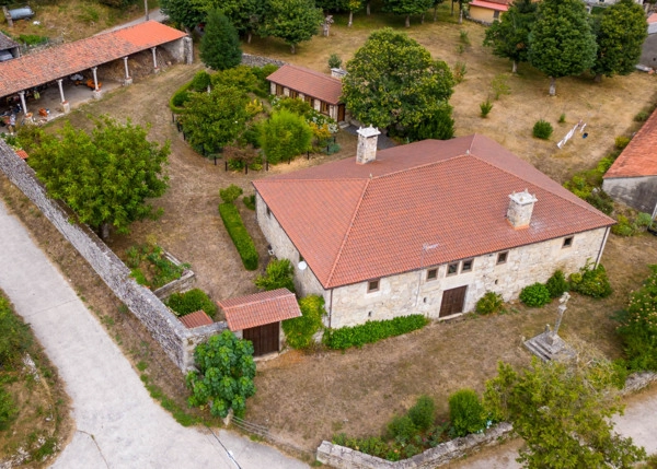  1837- Galicia, Lugo, Chantada, Casa de campo, vista area 1