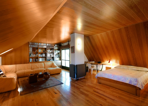 Leon Bierzo country house attic