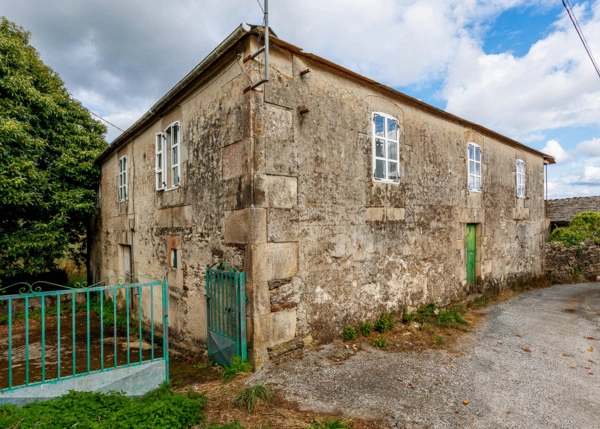 Galicia, Lugo, Picato, casa de campo, vista frontal