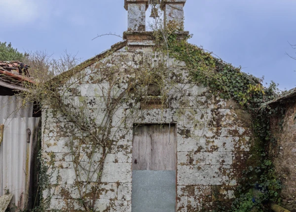 1896- Galicia, Lugo, Chantada Country House, entrance chapel