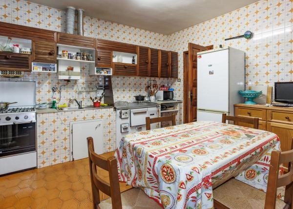 1897- Galicia, Rodeiro Pontevedra, chalet, cocina 