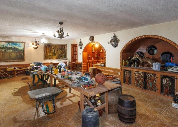 1897- Galicia, Rodeiro Pontevedra, chalet, gran comedor