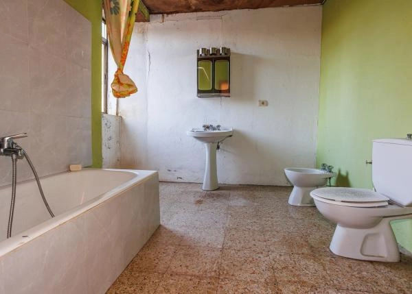 Galicia, Lugo, Begonte, casa de campo,  baño 