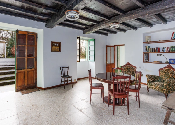 Galicia, Lugo, Guitiriz, country house small dining room