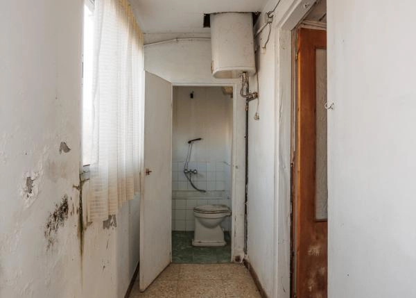 Galicia, Coruña, Ortiguiera, Country house toilet