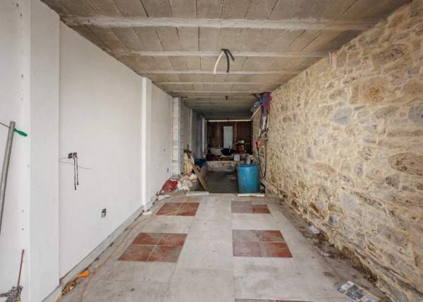 Galicia, Coruña, Sobrado, albergue peregrinos obras 2