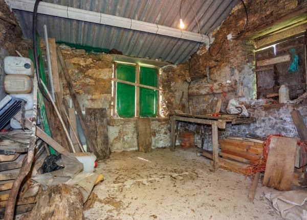 1984-Galicia, Lugo, casa rural, taller
