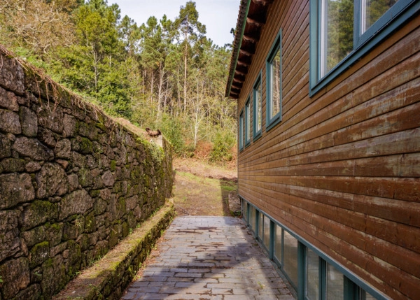 Galicia, La Coruña, Siavo, Noia, passilo detras de casa