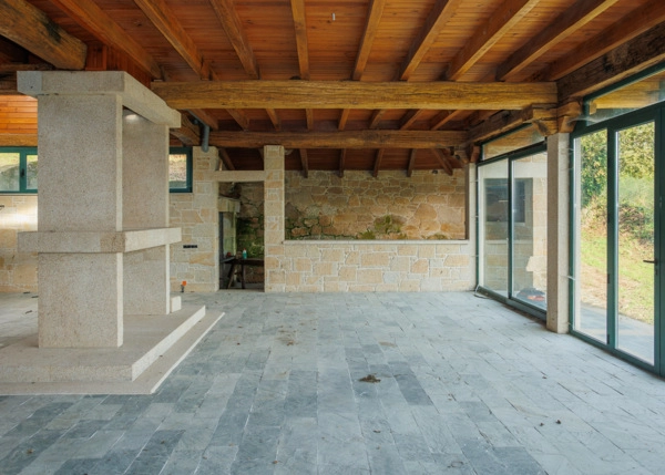 Galicia, La Coruña, Siavo, Noia, espacio principal