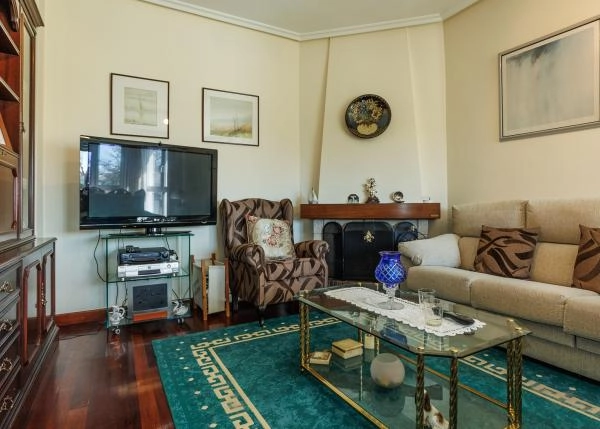  Galicia, Orense, Castro Caldelas, Country house, living room