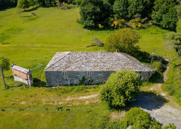 Galicia, Lugo, Sarria vista arial 3