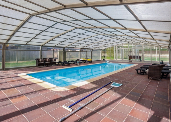 2014-Galicia, Boveda, Lugo, casa de campo, piscina
