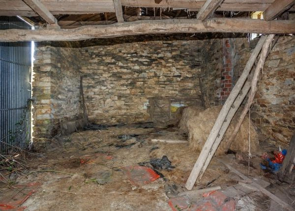 Galicia, Lugo, Xermade, interior garaje