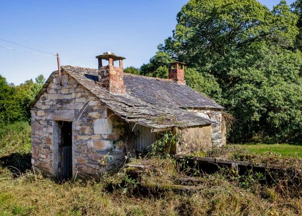 Galicia, Lugo, Xermade, casa horno 1