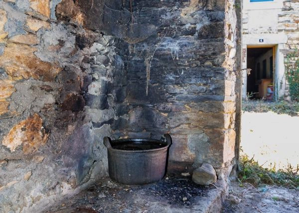 Galicia, Lugo, Xermade, casa horno 3