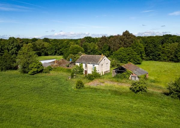 2019- Lugo, Cospeito country house arial view 1