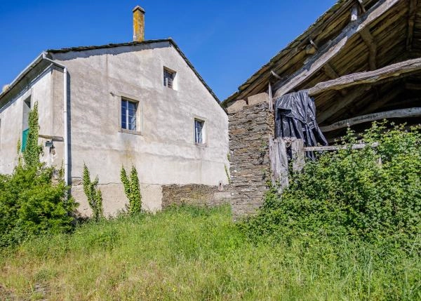 Galicia, Lugo, Cospeito, country house seen from garden