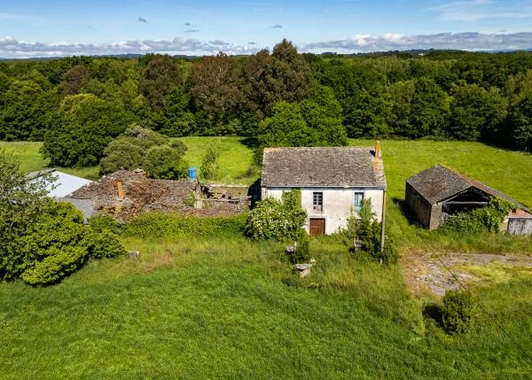 Galicia, Lugo, Cospeito, country house arial view 8