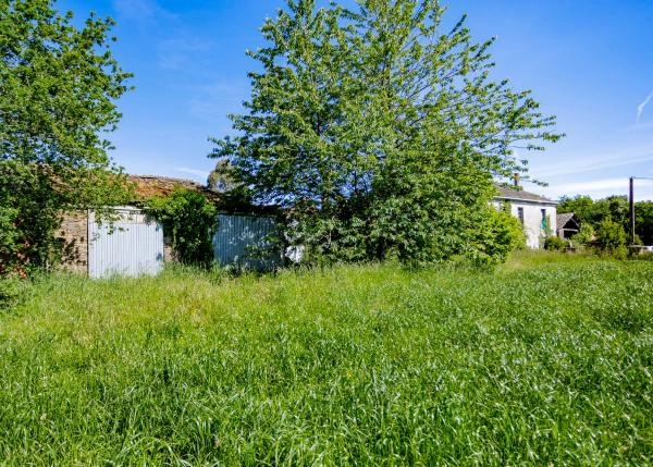 Galicia, Lugo, Cospeito, country house seen from fields